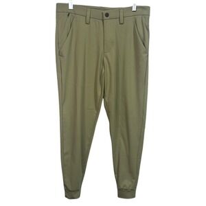 STYLUS Men Tan Performance Chico‎ Joggers Stretch Casual 32 Short